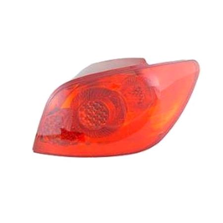 Right Rear Lamp (Hatchback, Supplied With Bulbholder, Original Equipment) for Peugeot 307 2005 2007