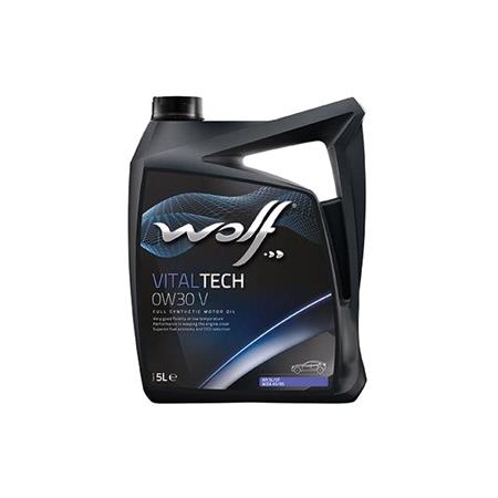 Wolf VitalTech 0W30 V Full Synthetic Engine Oil   5 Litre