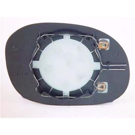Left Wing Mirror Glass (Heated) and Holder for Citroen C2 ENTERPRISE 2005 2010