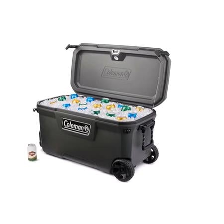 Coleman Convoy 100QT Wheeled Cooler Box   5 Days Ice Retention