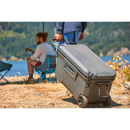 Coleman Convoy 100QT Wheeled Cooler Box   5 Days Ice Retention