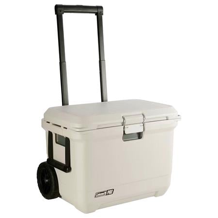 Coleman Pro 55QT Wheeled Cooler Box   5 Days Ice Retention