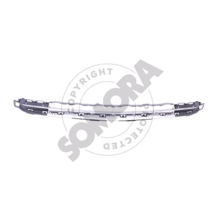 Peugeot 207 2010 2012 Front Bumper Grille, Upper, Grey, Sport Type