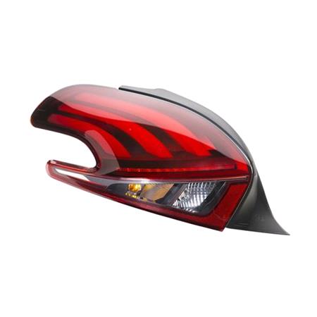 Left Rear Lamp (LED / Halogen, Hatchback Models, Supplied With Bulbholder, Original Equipment) for Peugeot 208 2015 to 2019