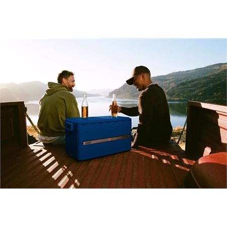 Coleman Snap N Go 35QT Blue Saphire Collapsible Cooler Box   2 Days Ice Retention