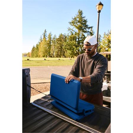 Coleman Snap N Go 35QT Blue Saphire Collapsible Cooler Box   2 Days Ice Retention