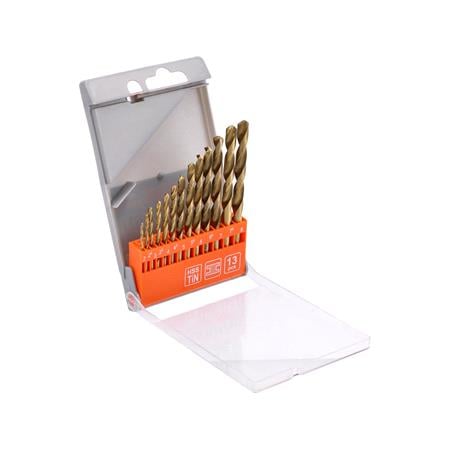 Titanium Twist Drill Set 2 8mm   Pack of 13