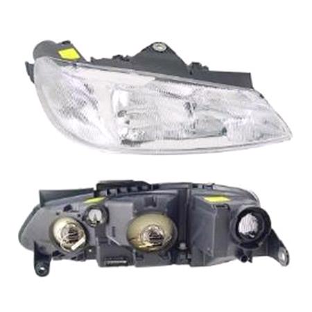 Right Headlamp (Original Equipment) for Peugeot 406 1996 1999