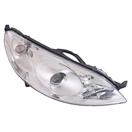 Right Headlamp for Peugeot 407 Coupe 2004 2011