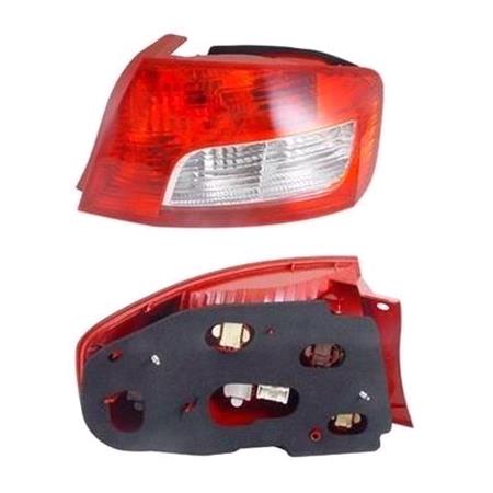Right Rear Lamp (Saloon, Supplied With Bulbholder, Original Equipment) for Peugeot 407 2004 2008