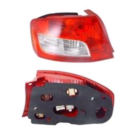 Left Rear Lamp (Saloon, Supplied With Bulbholder, Original Equipment) for Peugeot 407 2009 on