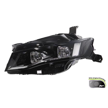 Left Headlamp (Full LED, Supplied Without Control Modules, Original Equipment) for Peugeot 508 SW II 2019 to 2023