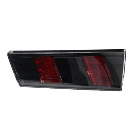Right Rear Lamp (Inner, On Boot Lid, LED, Base Models, Red/Black, Original Equipment) for Peugeot 508 II 2019 on