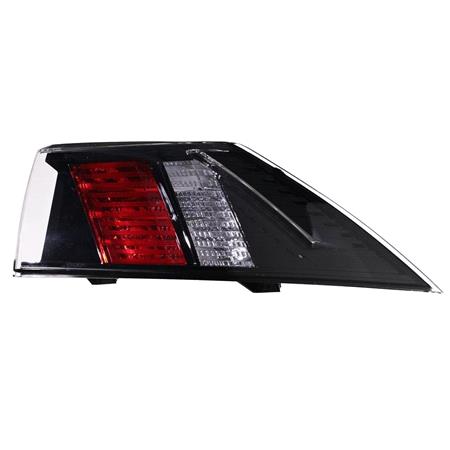 Right Rear Lamp (Outer, Quarter Panel, LED, Base Models, Red/Black, Original Equipment) for Peugeot 508 II 2019 on