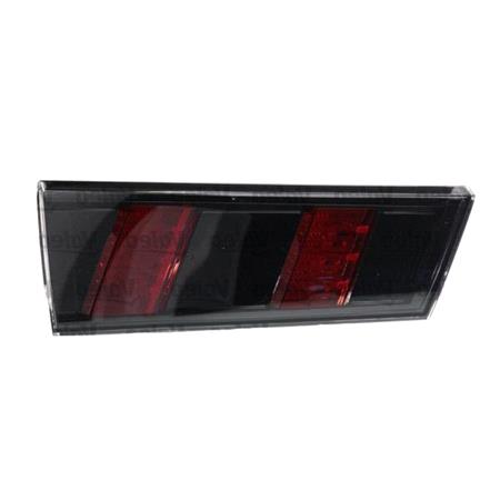 Left Rear Lamp (Inner, On Boot Lid, LED, Base Models, Red/Black, Original Equipment) for Peugeot 508 II 2019 on