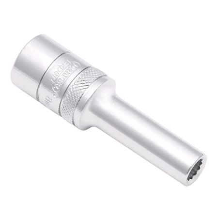 Draper Expert 22406 HI TORQ 12 Point Metric Deep Socket, 1/2" Sq. Dr., 8mm