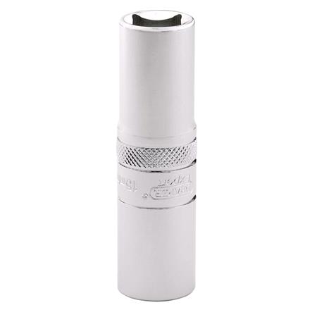 Draper Expert 22421 HI TORQ 12 Point Metric Deep Socket, 1/2" Sq. Dr., 15mm