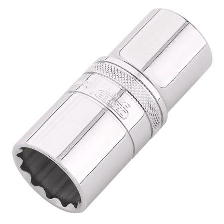 Draper Expert 22424 HI TORQ 12 Point Metric Deep Socket, 1/2" Sq. Dr., 25mm