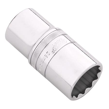 Draper Expert 22425 HI TORQ 12 Point Metric Deep Socket, 1/2" Sq. Dr., 28mm