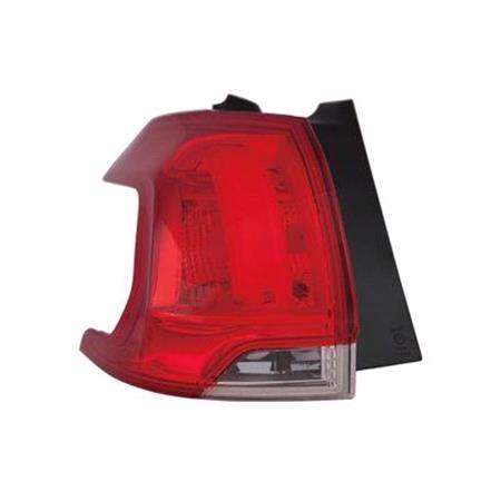 Left Rear Lamp (Outer, On Quarter Panel, LED) for Peugeot 2008 2013 2016