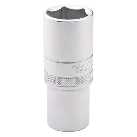Draper Expert 22444 HI TORQ 6 Point Metric Deep Socket, 1/2" Sq. Dr., 23mm