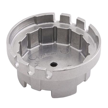 Draper Expert 22490 Oil Filter Socket, 64.5mm/14 Flutes for Toyota 