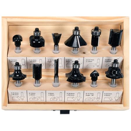 ROUTER BIT SET OF 12 PCS