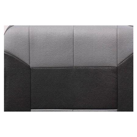 Leather Look Dark Grey Seat Covers   For  Lancia Kappa
