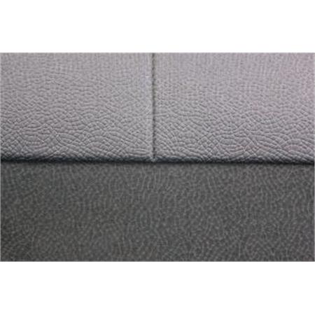 Grey & Black Leather Look Seat Cover set   For Lancia Kappa