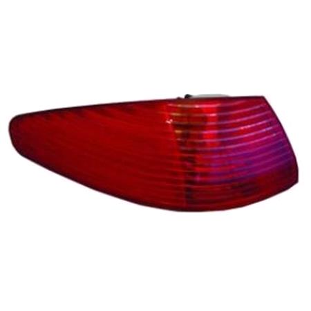 Left Rear Lamp (Outer, On Quarter Panel, Original Equipment) for Peugeot 607 2000 on