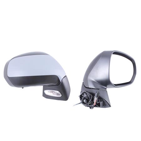 Right Wing Mirror (electric, heated, power folding) for Peugeot 5008, 2009 Onwards