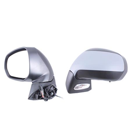 Left Wing Mirror (electric, heated, power folding) for Peugeot 5008, 2009 Onwards