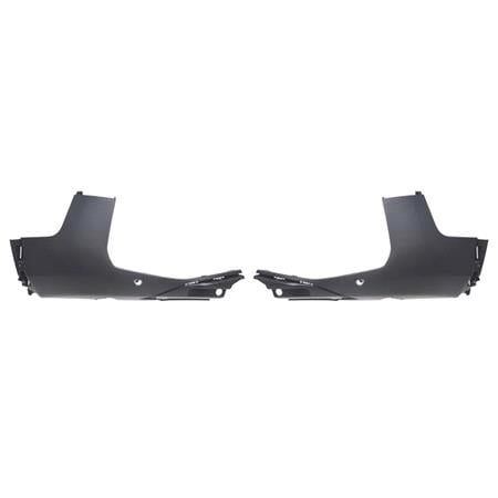 Peugeot 5008 2016 2020 Front Lower Spoiler Set, RH & LH Supplied, With Holes For Parking Sensors