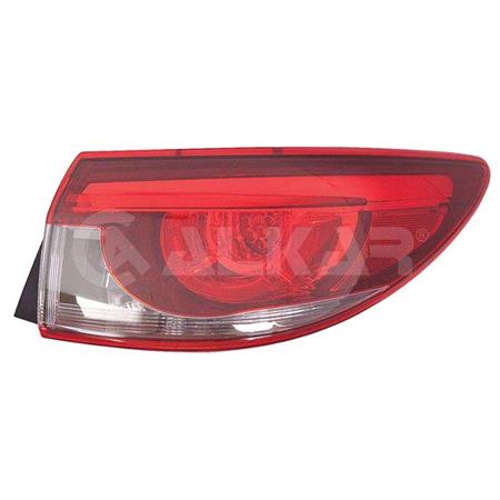 Right Rear Lamp (Outer, On Quarter Panel, Saloon Models Only, LED / Halogen, Supplied Without Bulbholder) for Mazda 6 Saloon 2016 2018