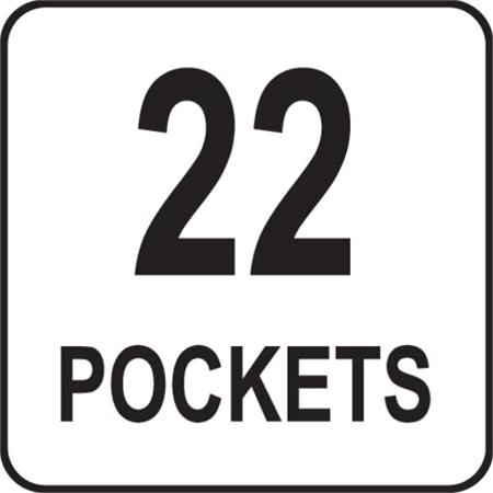 TOOL BAG W. SEAT.42x29x30CM