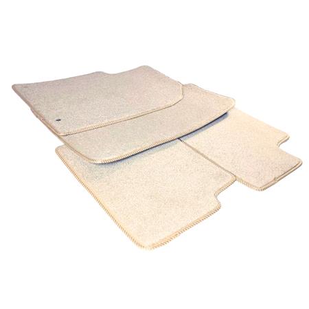 Elite Tailored Car Mats for Hyundai i30 Estate, 2012 2017   Beige   4 Piece   3 Clips