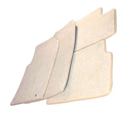 Elite Tailored Car Mats for Hyundai i30 Estate, 2012 2017   Beige   4 Piece   3 Clips