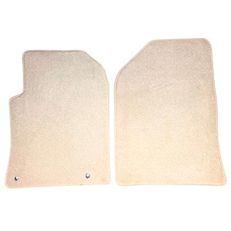 Elite Tailored Car Mats for Hyundai i30 Hatchback, 2011 2017   Beige   4 Piece   3 Clips