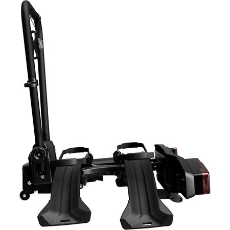 Peruzzo Atlantis Black Aluminium Tow Bar Mounted Bike Rack for 2 Bikes