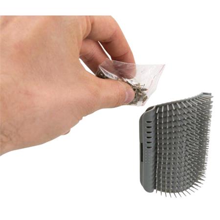 Cat Corner Mount Massage Brush