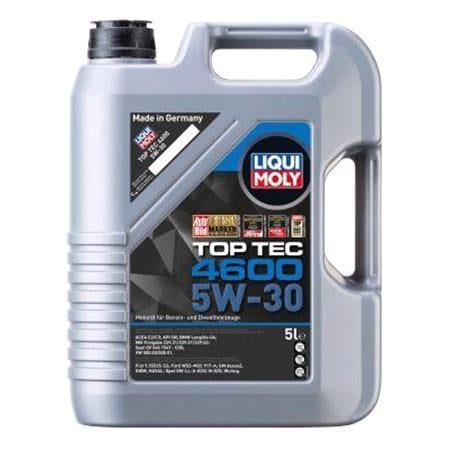 Liqui Moly 5W 30 C2/C3 Top Tec 4600 Engine Oil   5 Litres