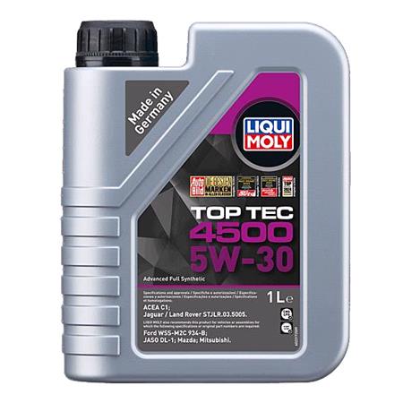 Liqui Moly 5W 30 C1 Top Tec 4500 Engine Oil   1 Litre