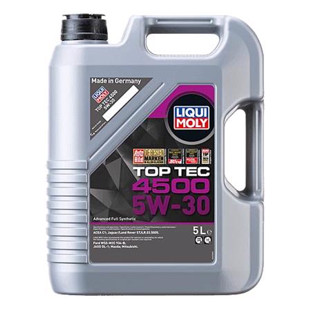 Liqui Moly 5W 30 C1 Top Tec 4500 Engine Oil   5 Litres