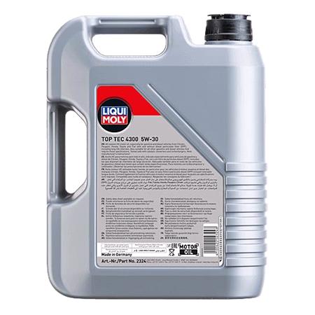 Liqui Moly 5W 30 C2/C3 Top Tec 4300 Engine Oil   5 Litres