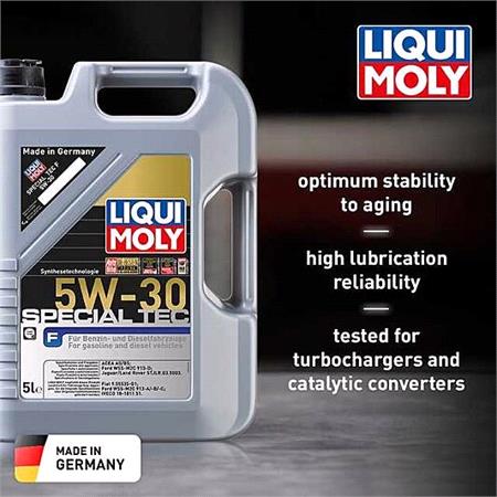 Liqui Moly 5W 30 A5/B5 Special Tec F Engine Oil   5 Litres
