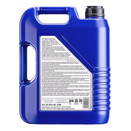 Liqui Moly 5W 40 A3/B4 Leichtlauf High Tech Engine Oil   5 Litres