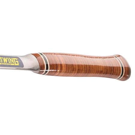 Estwing Straight Claw Hammer with Leather Grip, 16oz/448g