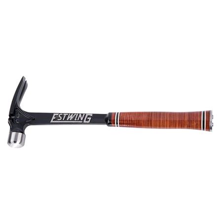 Estwing Ultra Series Smooth Face Framing Hammer with Leather Grip, 19oz/538g