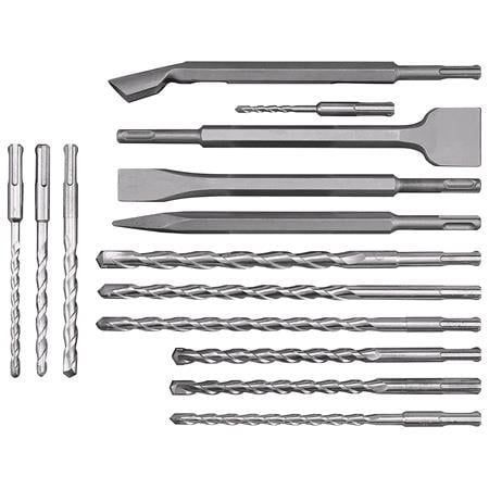HAMMER DRILLS & CHISELS SDS PLUS 14PCS
