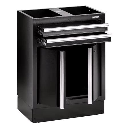 Draper 23752 BUNKER Modular Floor Cabinet, 2 Drawer, 2 Door, 680mm